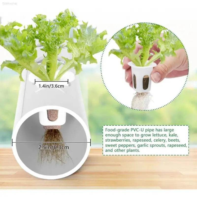 Hydroponic Planting System with 108 Sites and Timers - Estalios