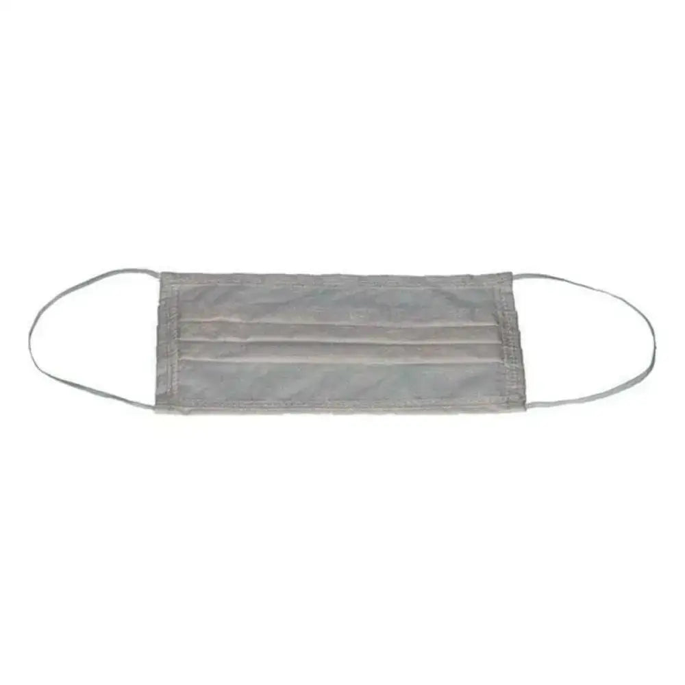 Gray disposable face mask from Hygienic Reusable Fabric Mask Contact collection