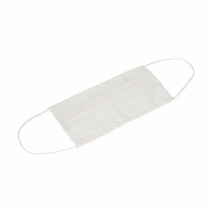 White Hygienic Reusable Fabric Mask Contact for everyday protection and style