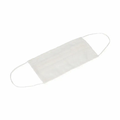 White cloth face mask from Hygienic Reusable Fabric Mask Contact for everyday use