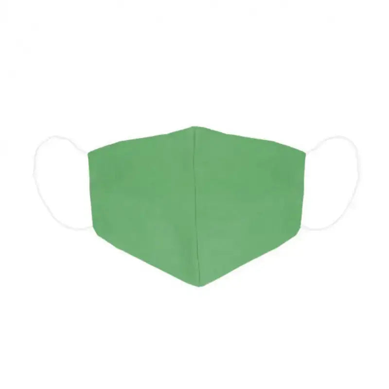 Green Hygienic Reusable Fabric Mask Contact for everyday use and style