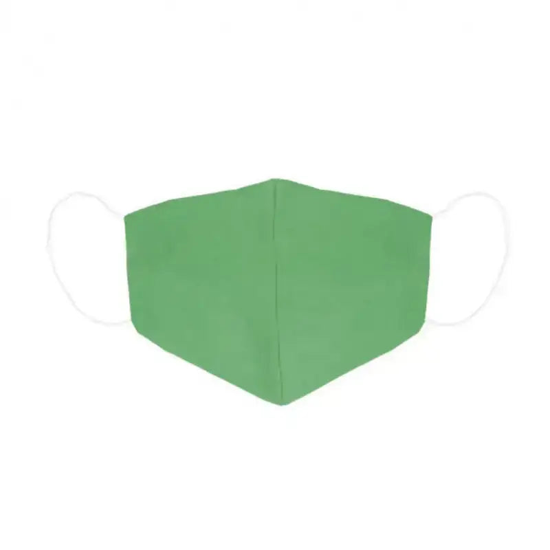 Green Hygienic Reusable Fabric Mask Contact perfect for everyday use and safety