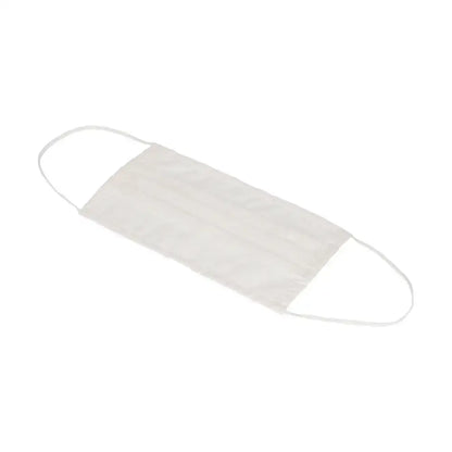 Hygienic Reusable Fabric Mask Contact in white for everyday protection and comfort