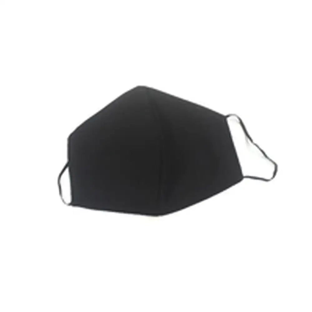 Black Hygienic Reusable Fabric Mask Contact for stylish, safe daily wear