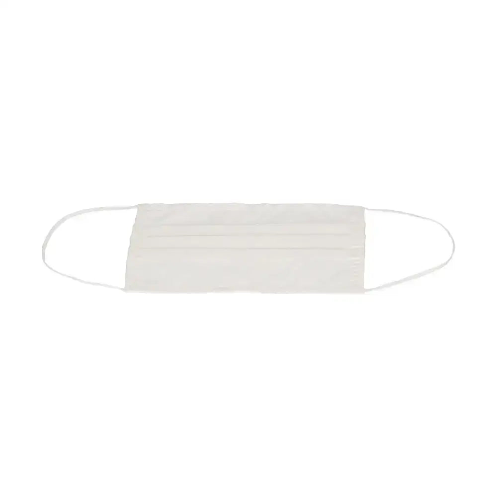 White disposable face mask from Hygienic Reusable Fabric Mask Contact for everyday use