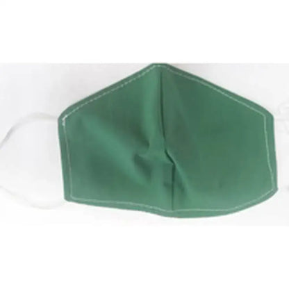 Green Hygienic Reusable Fabric Mask Contact for everyday protection and style