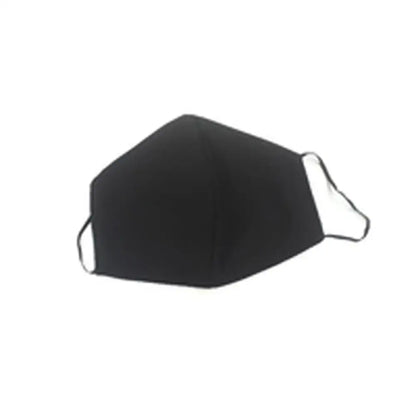 Black fabric face mask from Hygienic Reusable Fabric Mask Contact for daily use