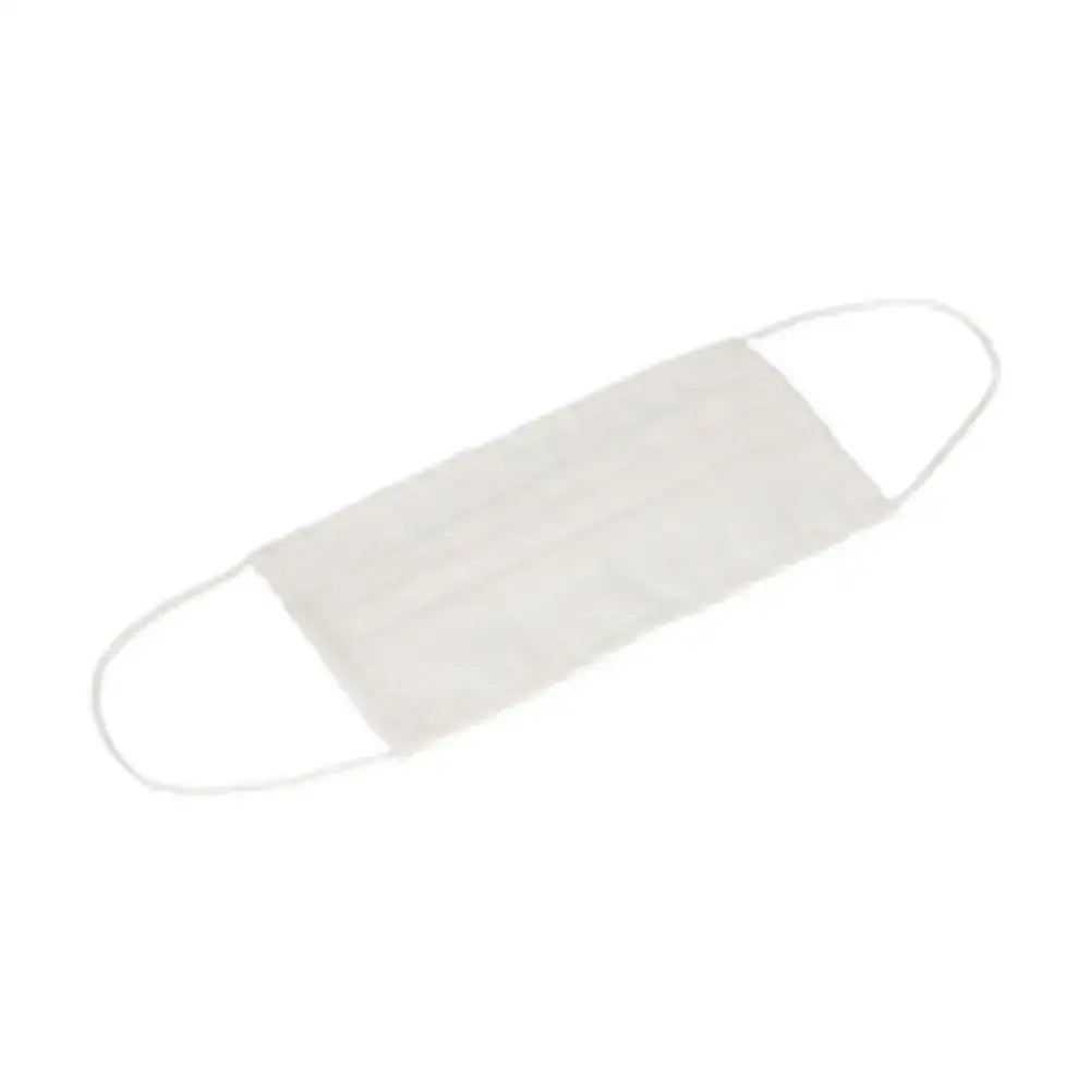 White hygienic reusable fabric mask displayed in Hygienic Reusable Fabric Mask Contact