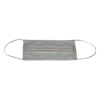 Gray disposable face mask from Hygienic Reusable Fabric Mask Contact for everyday use