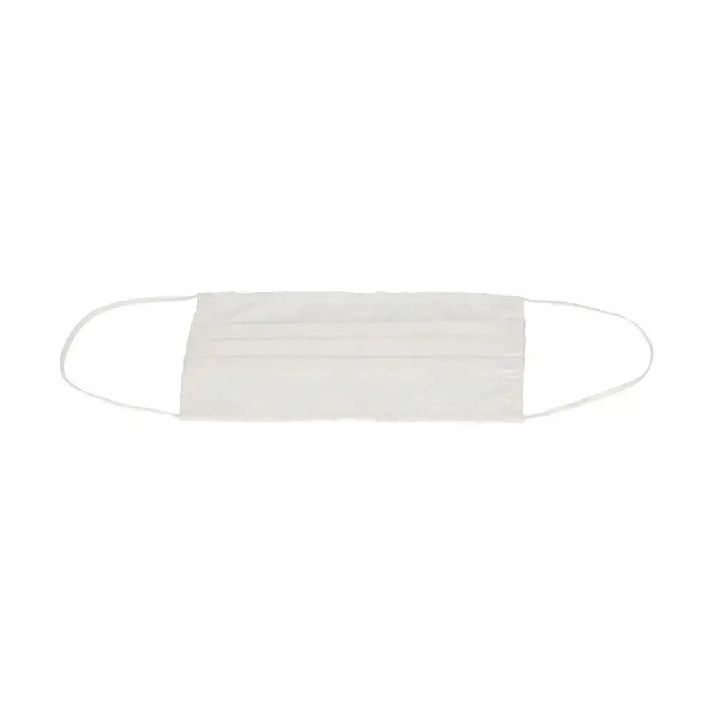 White disposable face mask from Hygienic Reusable Fabric Mask Contact for everyday use