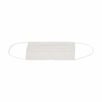 White disposable face mask from Hygienic Reusable Fabric Mask Contact for everyday use