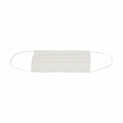 White disposable face mask for Hygienic Reusable Fabric Mask Contact use