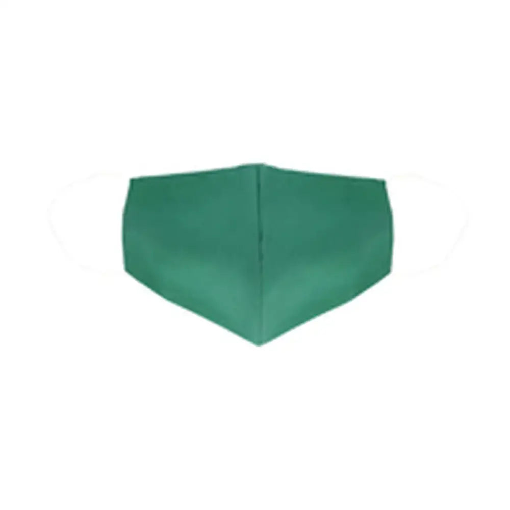 Green Hygienic Reusable Fabric Mask perfect for everyday use and comfort on fabric mask contact