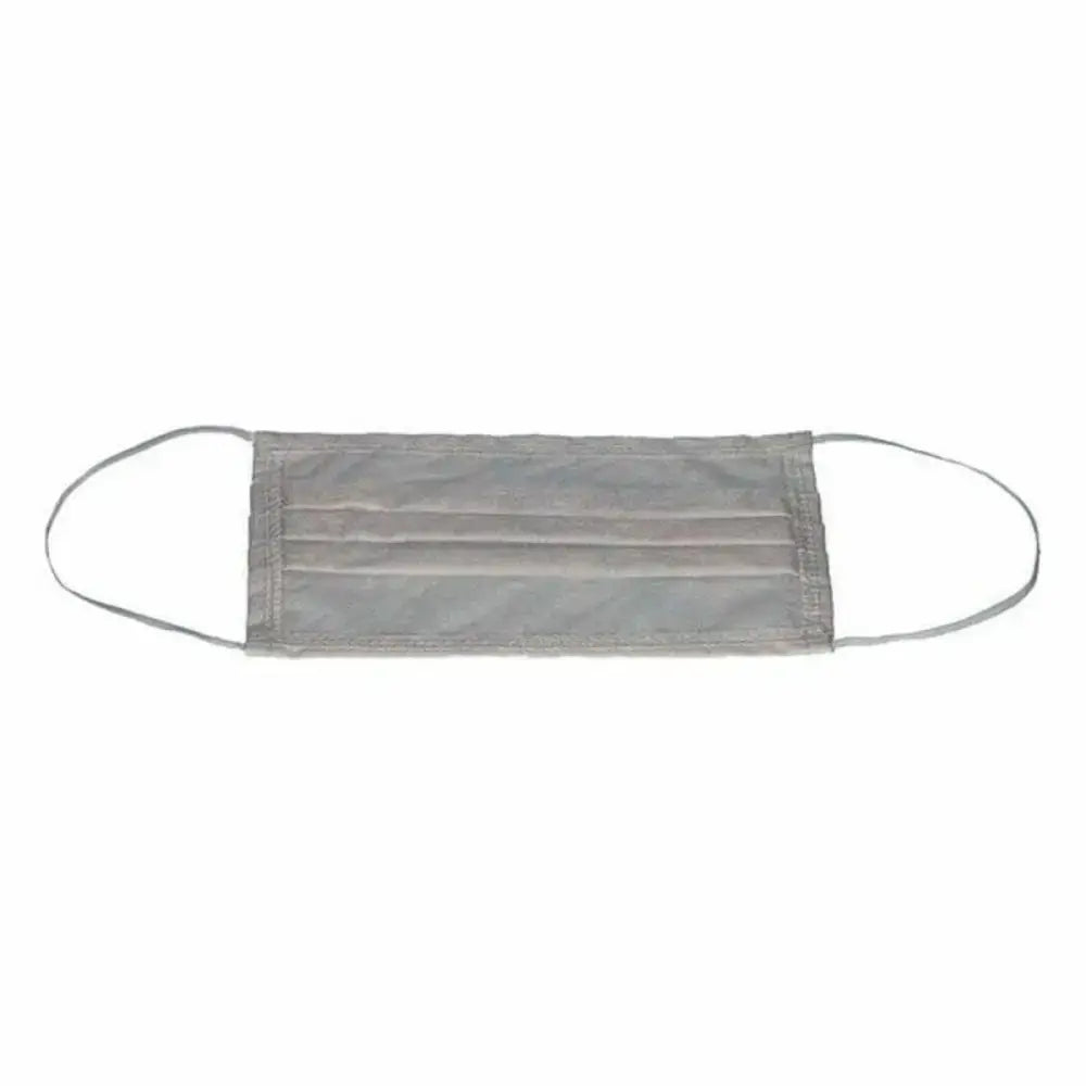 Gray disposable face mask from Hygienic Reusable Fabric Mask Contact for ultimate protection