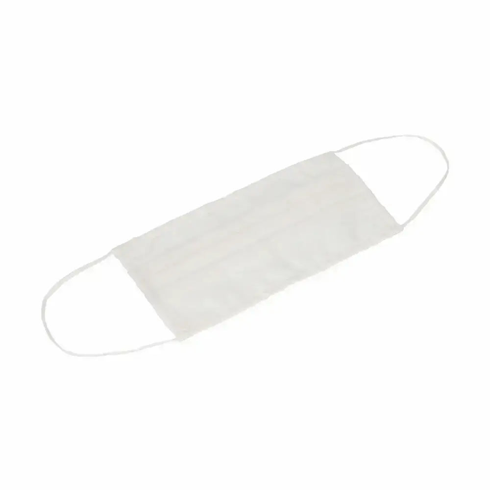 White hygienic reusable fabric mask from Fabric Mask Contact for everyday use