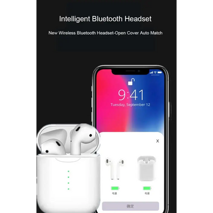 Wireless earbuds and charging case for i10 TWS, perfect for iPhone12, Huawei, Xiaomi