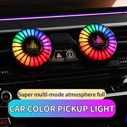 Ignite Your Ride with Colorful Music Vent Lights - Estalios
