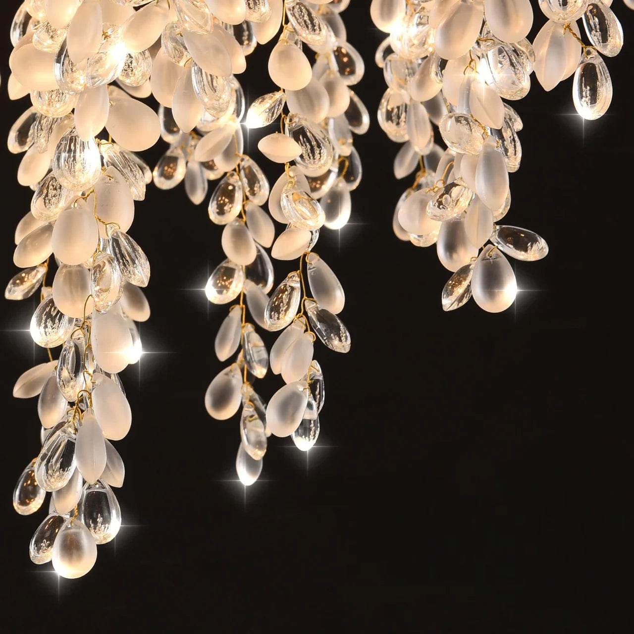 Luxury Gold Crystal Branch Chandelier for Elegant Lighting - Estalios