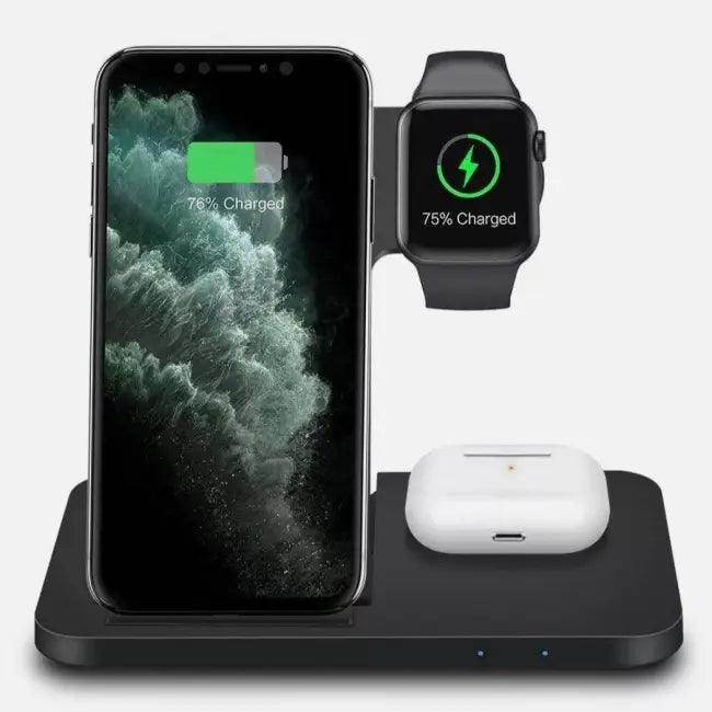 Power Up Instantly with Our Multi-Device Wireless Charger - Estalios