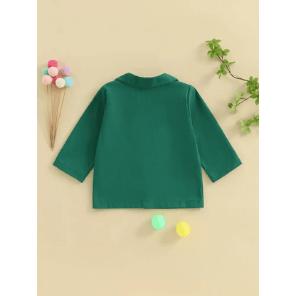 Infant Toddler Hooded Windbreaker Jacket with Cute Print - Estalios