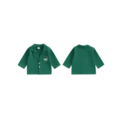 Infant Toddler Hooded Windbreaker Jacket with Cute Print - Estalios