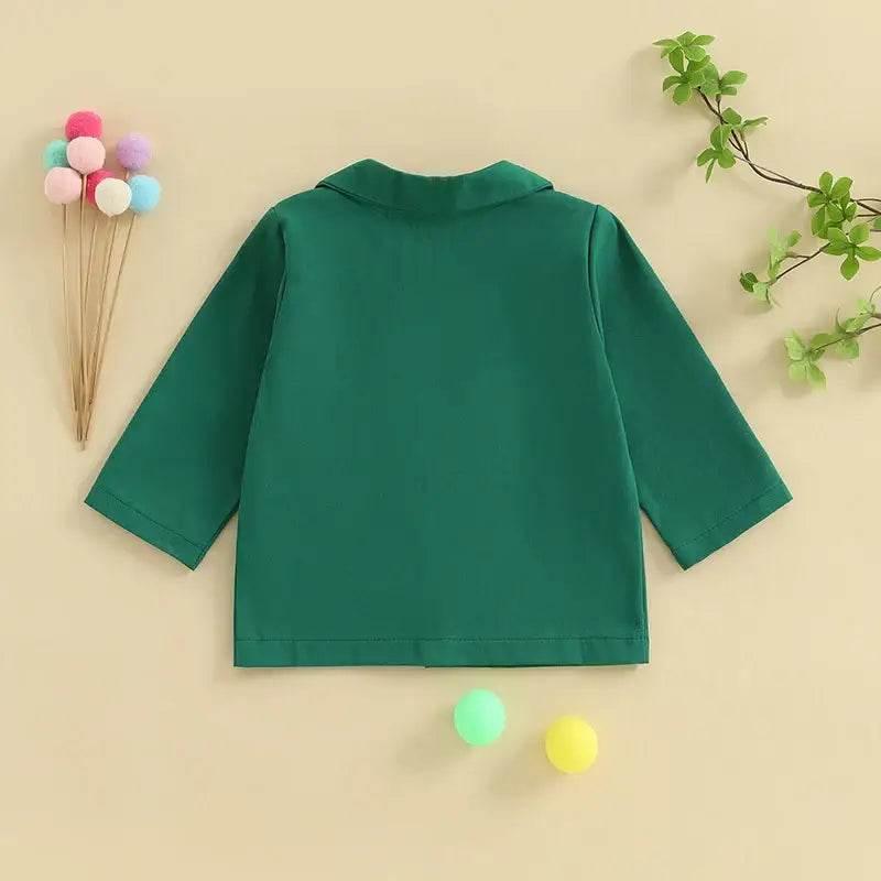 Infant Toddler Hooded Windbreaker Jacket with Cute Print - Estalios