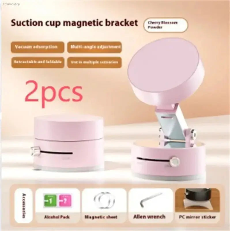 Innovative Magnetic Car Phone Holder with Suction Cup for Hands - Free Navigation - EstaliosShop