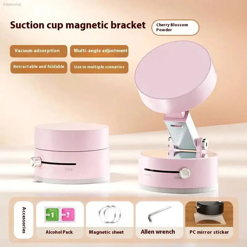 Innovative Magnetic Car Phone Holder with Suction Cup for Hands - Free Navigation - EstaliosShop