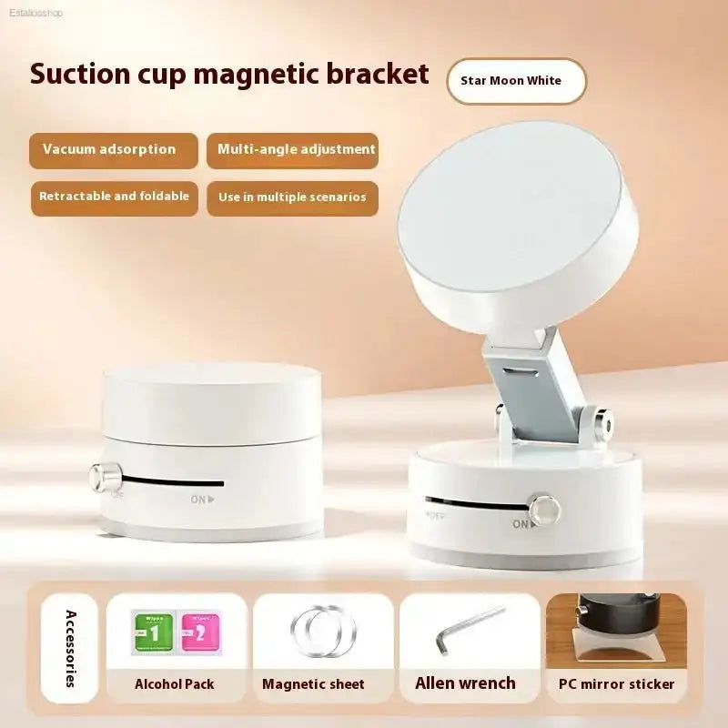 Innovative Magnetic Car Phone Holder with Suction Cup for Hands - Free Navigation - EstaliosShop