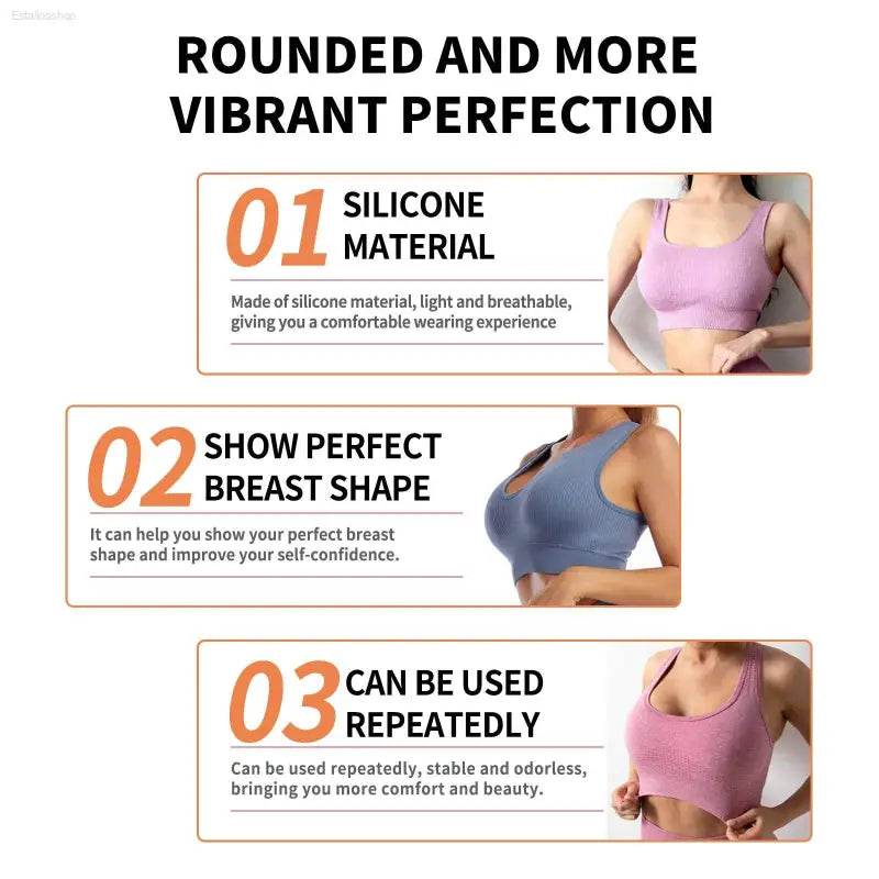 Instant Volume Esticky Inserts For Firm And Plump Breasts - Estalios