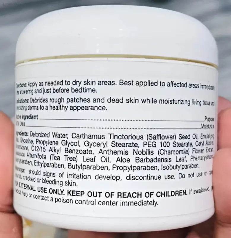 Activelife Revitaderm 4D Urea Foot Cream - Intensive Moisturizer for Dry, Cracked Skin on Feet, Hands, Elbows & Knees, Plus Free Pumice Stone - 4Oz Ultra Repair Formula with Callus Remover - Estalios