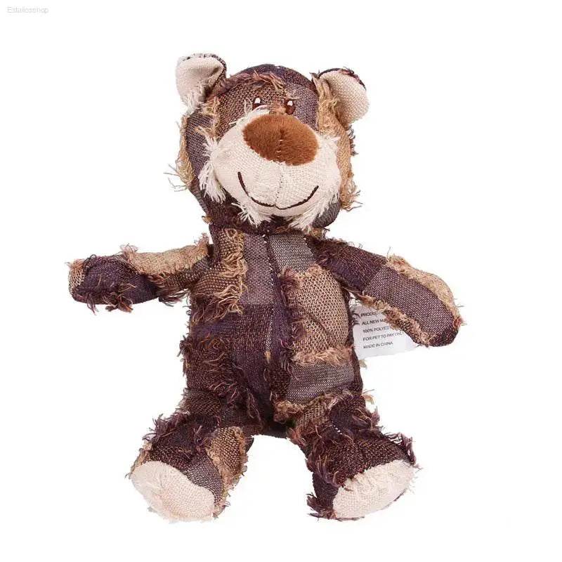 Interactive Plush Pet Teddy Bear Soundmaking Dog Toy - Estalios