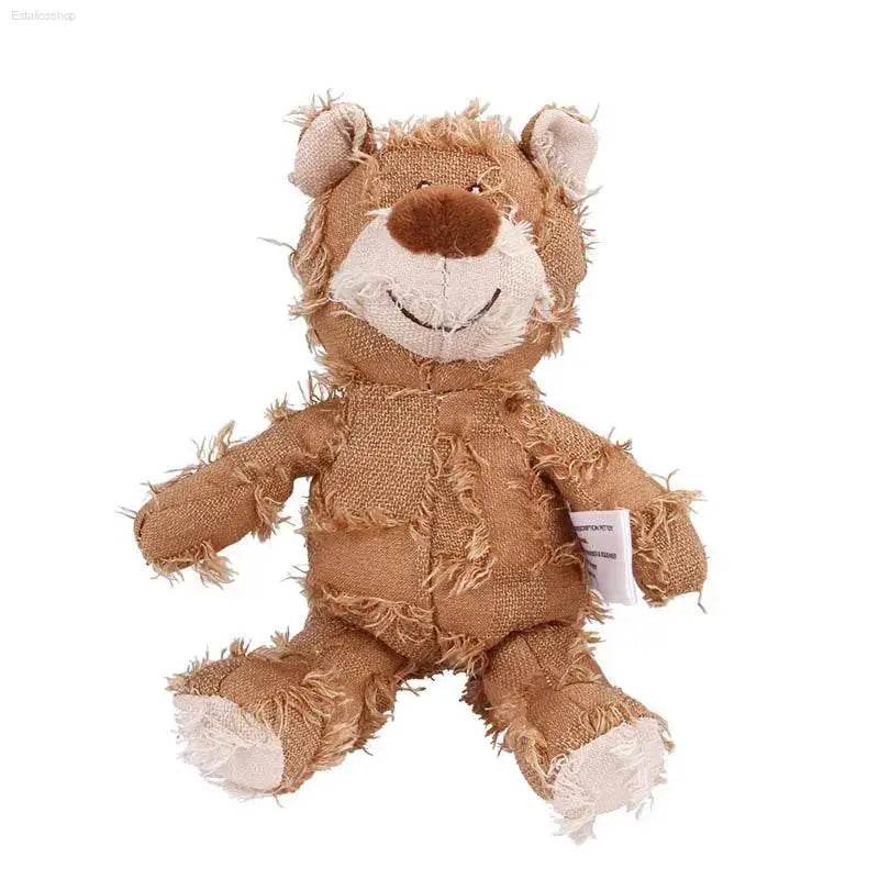Interactive Plush Pet Teddy Bear Soundmaking Dog Toy - Estalios