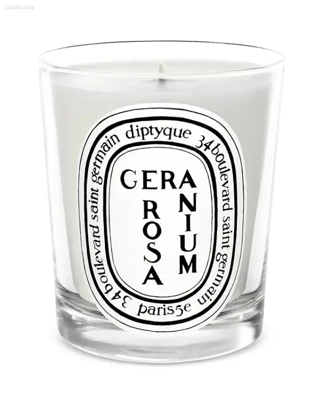 🌸 Invigorating Aroma – Diptyque Geranium Rosa Scented Candle | Perfect for Creating a Refreshing Ambiance - 6.7 oz