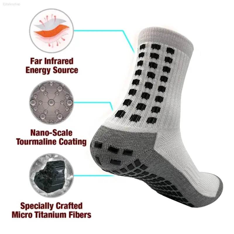 Ionic Socks Winter Outdoor Foot Warm Breathable Massage Socks - Estalios