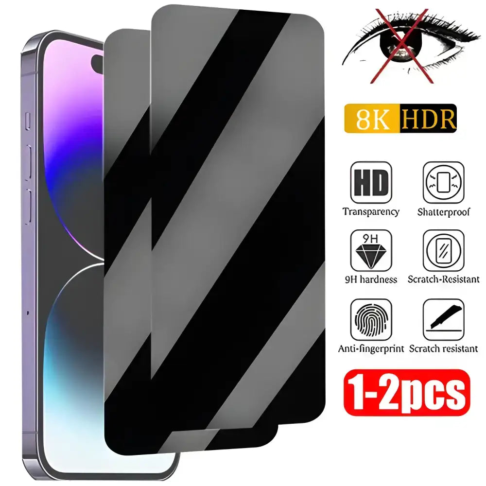 Privacy screen protectors for iPhone XS Max Stealth Screen Guard for ultimate protection