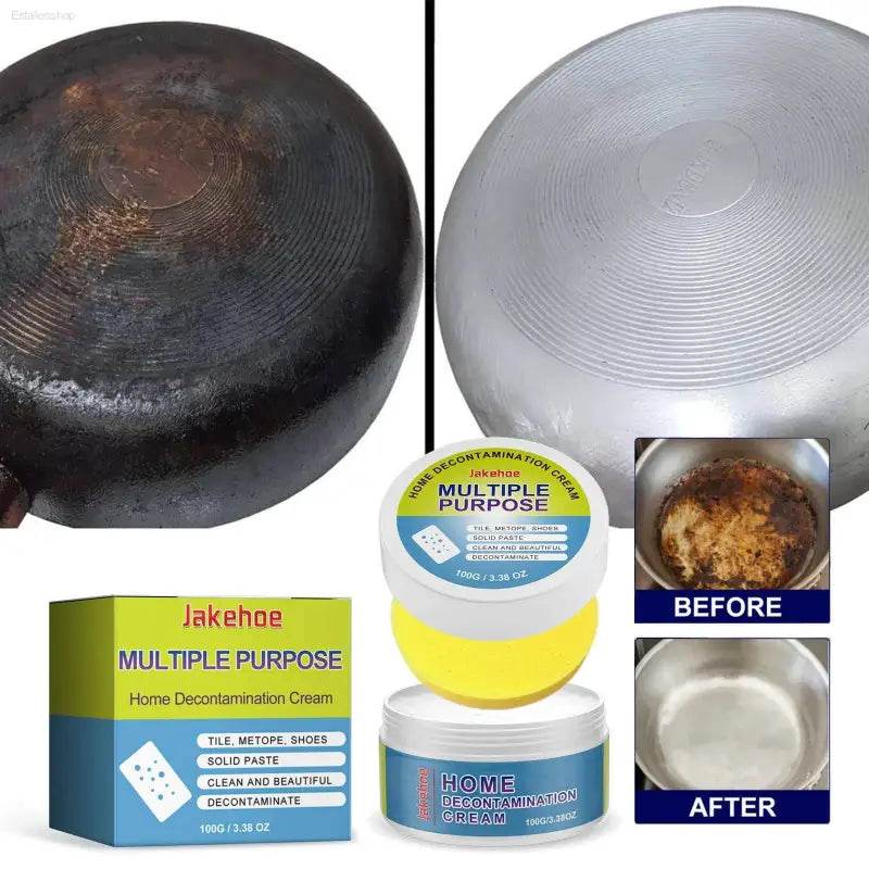 Cleaning product for cookware.