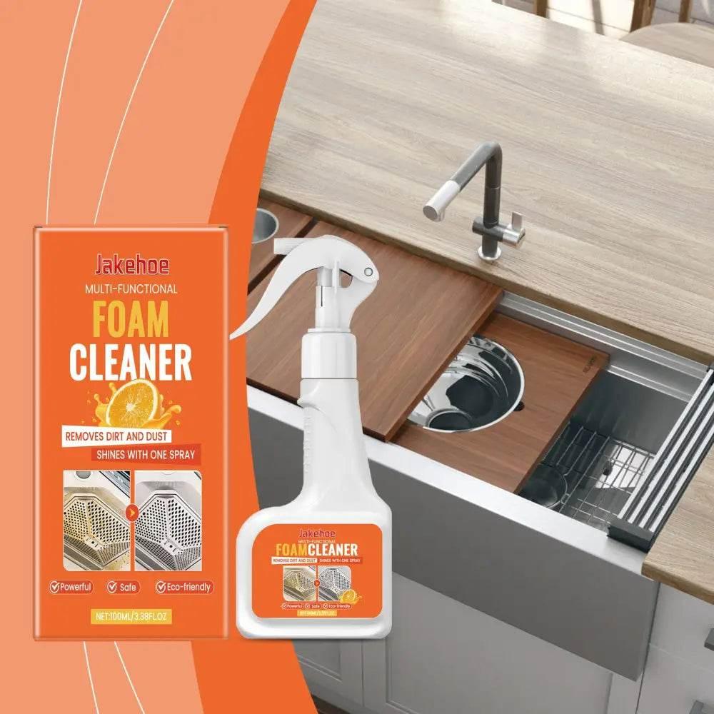 Jakehoe Multi-Purpose Cleaner Foam Removes Stains Effortlessly - Estalios