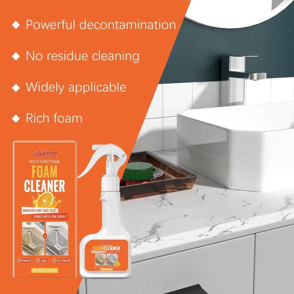 Jakehoe Multi-Purpose Cleaner Foam Removes Stains Effortlessly - Estalios