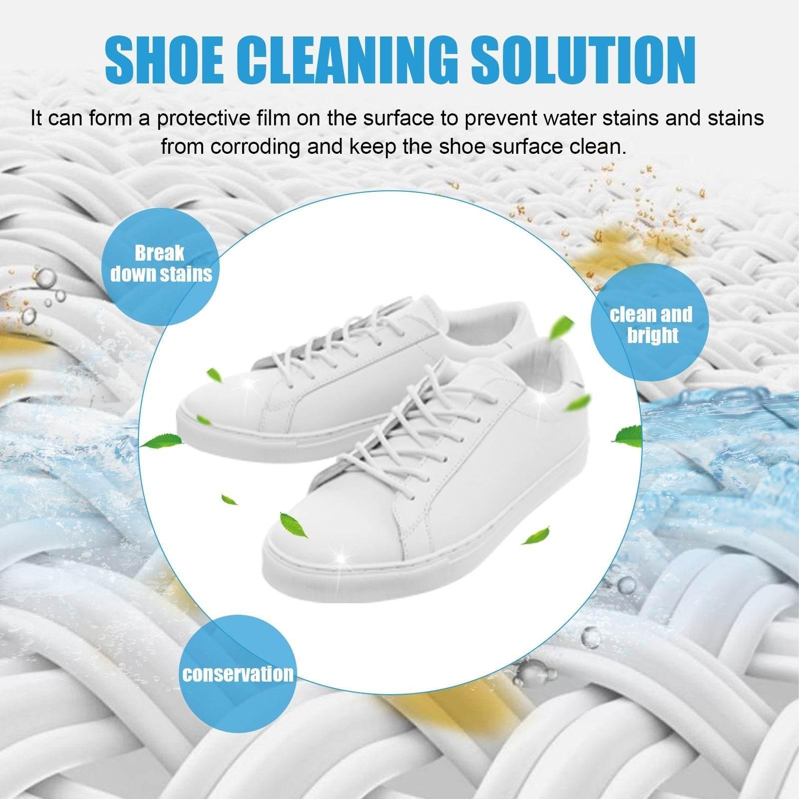 Jakehoe Small White Shoe Cleaning Tablets for Bright White Sneakers - Estalios