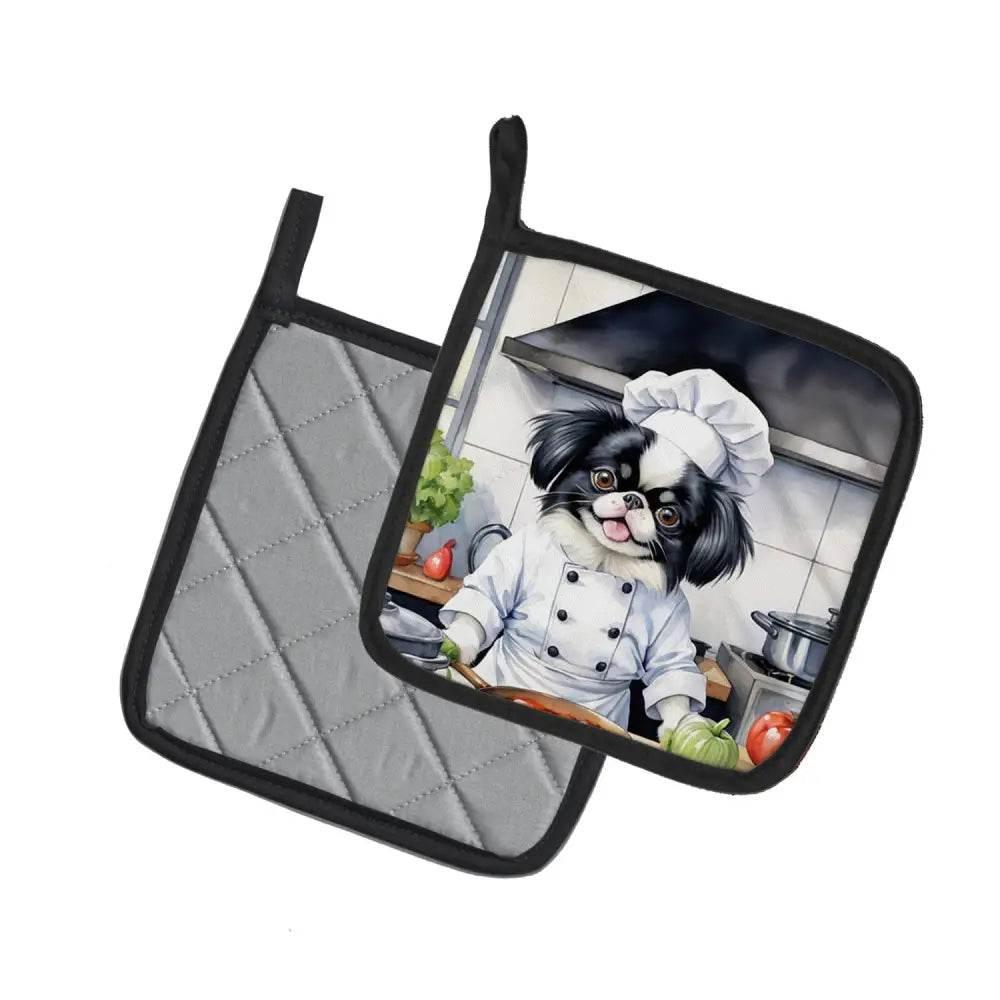 Chef Dog Pot Holders: Hot Pads with Paw-some Style - Estalios