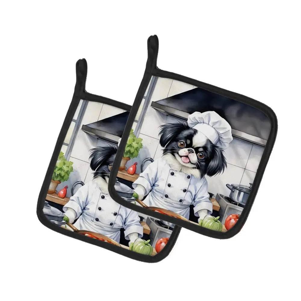 Chef Dog Pot Holders: Hot Pads with Paw-some Style - Estalios