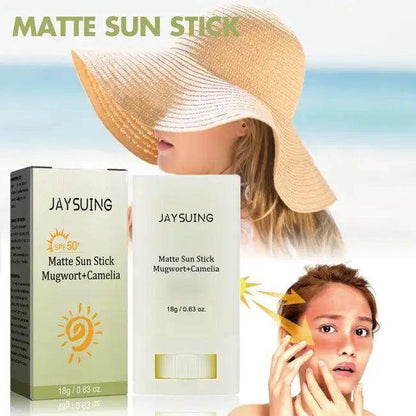 Jaysuing Matte Protective Sunscreen Stick with SPF 50 Glow - Estalios