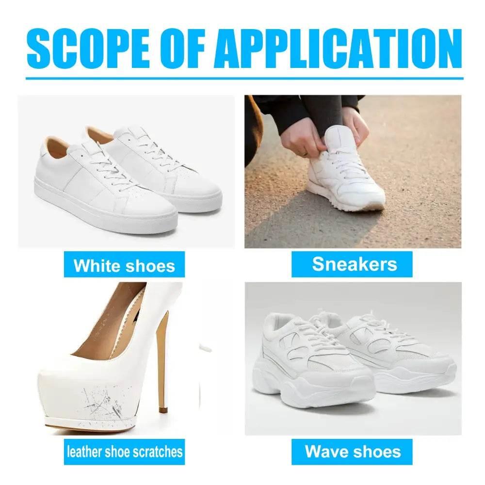 Jaysuing Small White Shoe Cleaner for Effortless Whitening - Estalios
