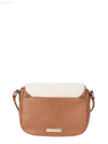 Jessica Simpson Jessie Crossbody Handbag in Cognac with Faux Shearling - Chic and Versatile! - Estalios