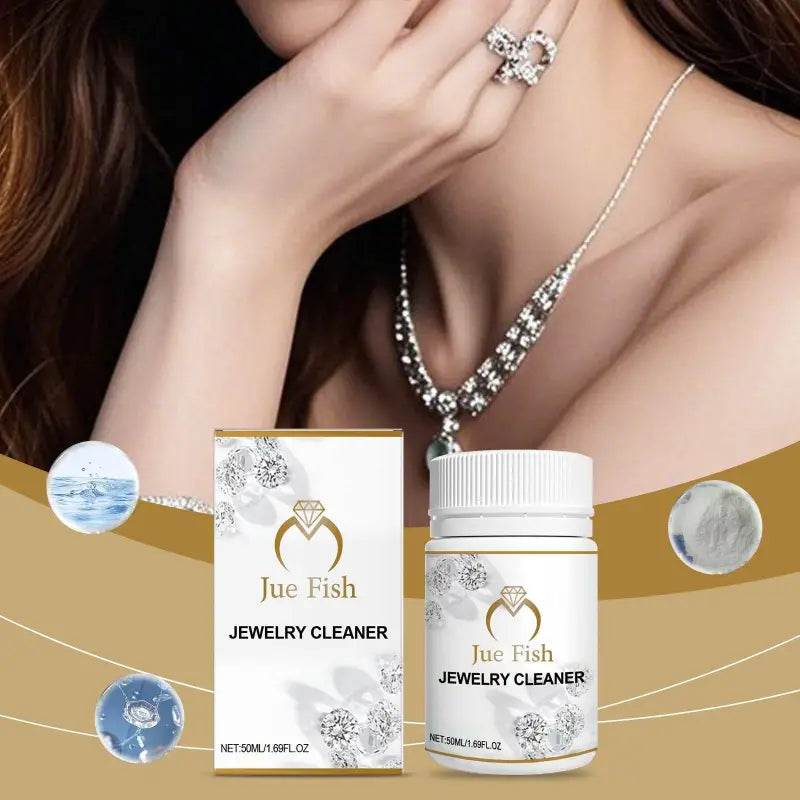 Jewelry Cleaner Solution for Diamond Necklace Care and Shine - Estalios