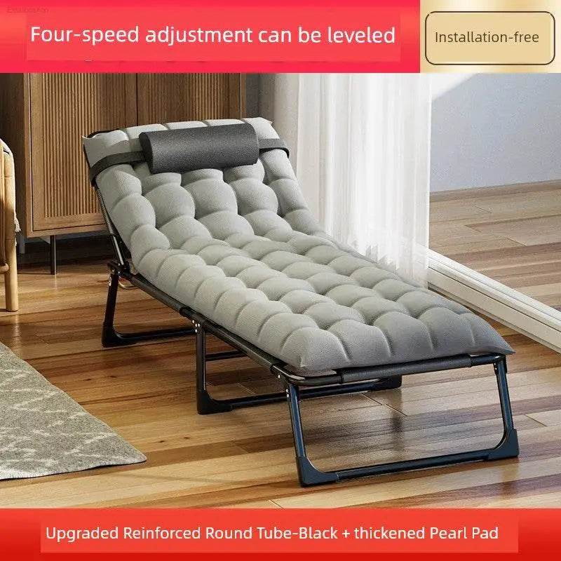 Jie'an Xi Lunch Break Folding Bed Office Bed for Lunch Break Household Portable Small Bed Camp Bed Accompanying Simple Single Bed - Estalios