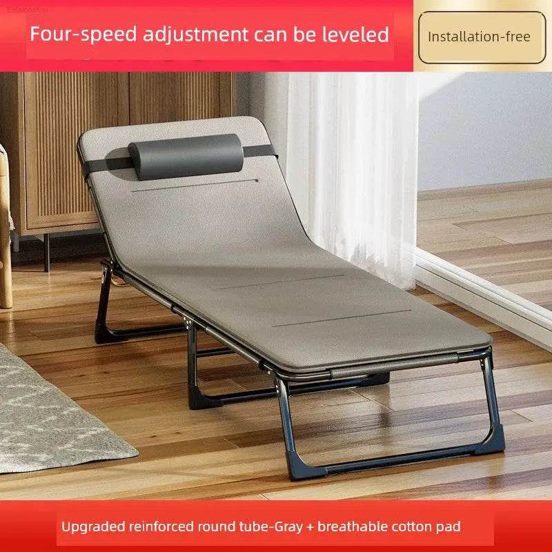 Jie'an Xi Lunch Break Folding Bed Office Bed for Lunch Break Household Portable Small Bed Camp Bed Accompanying Simple Single Bed - Estalios