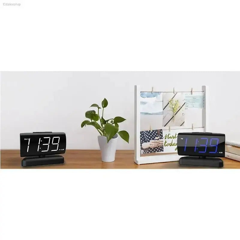 Jombo LED Digital Clock with 90 Degree Rotation for Modern Home Office Use - EstaliosShop