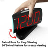 Jombo LED Digital Clock with 90 Degree Rotation for Modern Home Office Use - EstaliosShop